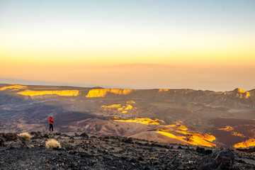 Obraz premium Beautiful Volcanic landscape