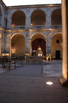 Palace of the Dukes of Feria, today the Parador de Zafra, Spain
