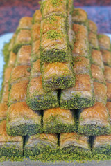 Pistachio baklava