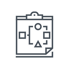 Organization, data sheet icon