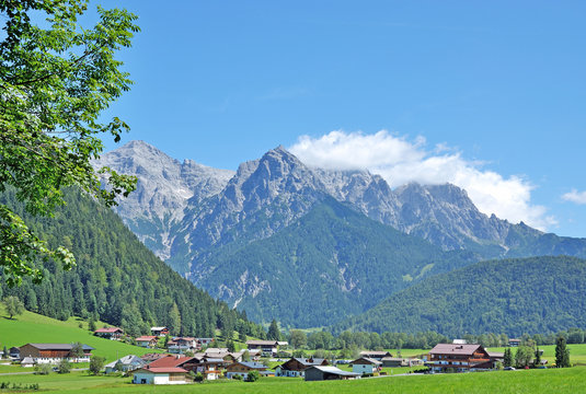 Urlaubsregion Pillerseetal bei Sankt Jakob in Haus nahe Fieberbrunn,Tirol,Österreich