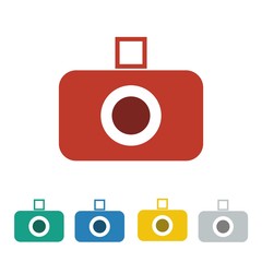 photography logo icon Vector