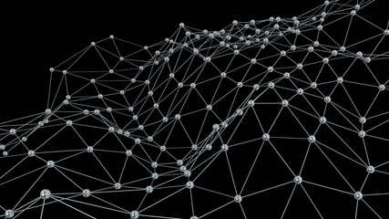 metal net abstract background