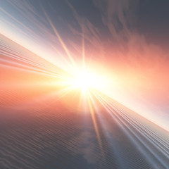 Flash Horizon Ripple Wave Grid