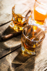 Whiskey glass