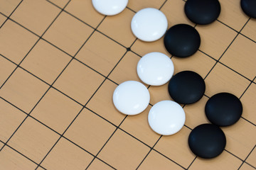 囲碁　対局盤面