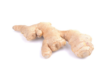 Apples on white background