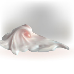 cream cake or ice cream vector