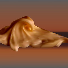 cream cake or ice cream vector