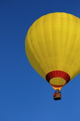 Mongolfiera. Hot air balloon matera