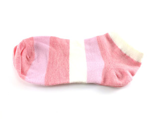 socks on white background