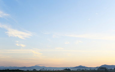 Fototapeta premium Sky and Clouds Background