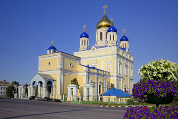 Fototapeta na wymiar Cathedral Church of the Ascension. Yelets. Russia