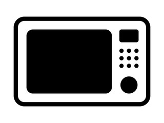 microwave countertop oven flat icon for apps and websites