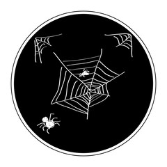 Simple doodle of a spiders web
