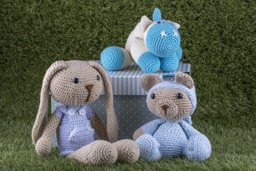 Muñecos de ganchillo