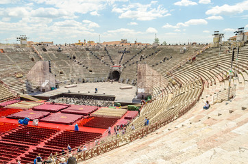 The Arena, iconic landmark in Verona, Italy