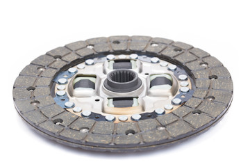 New clutch disc car on a white background