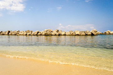 Beach of Pizzo, Calabria, Italy