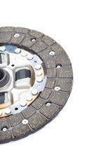 New clutch disc car on a white background