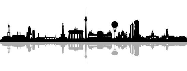 Obraz na płótnie Canvas Skyline Berlin