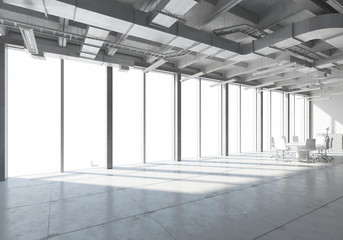 White office interior