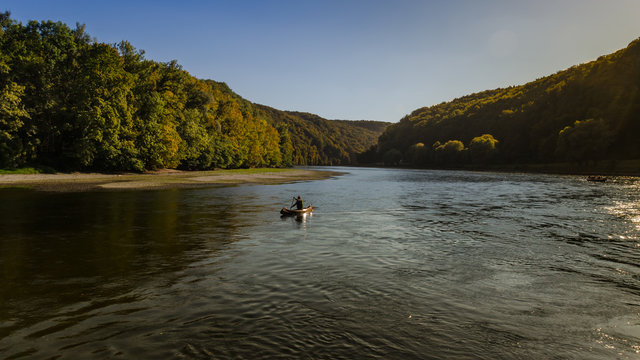 Abendstimmung an der Donau