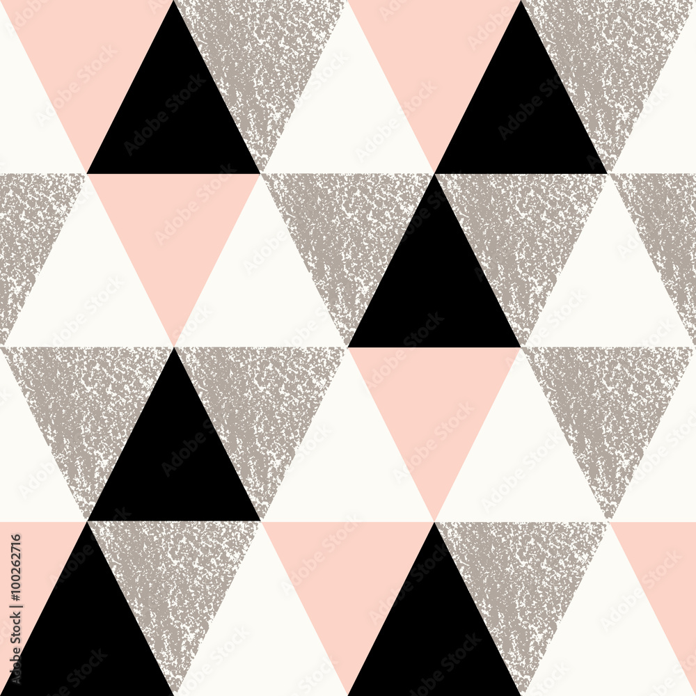 Poster abstract geometric pattern
