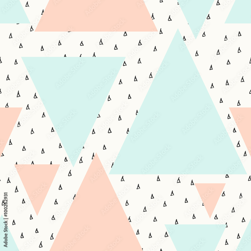 Poster abstract geometric pattern