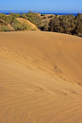 Sand so weit das Auge reicht