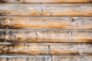 Obraz premium Old wooden fence as background