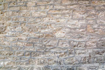 Weathered stone wall as background