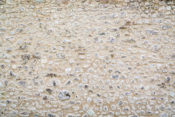 Medieval brick wall as background