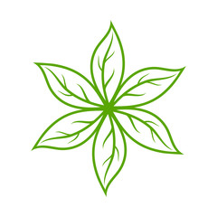 Geometrical Simple Leaf