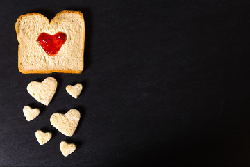 Brot Herzen