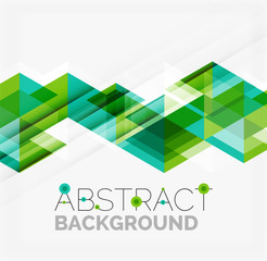 Naklejka premium Vector triangle background