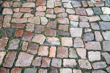 Stone Background / many Cobblestones background