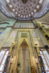 Mihrab of Sultanahmet (Blue) Mosque in Fatih, Istanbul, Turkey