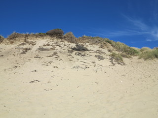 Mountain of sand