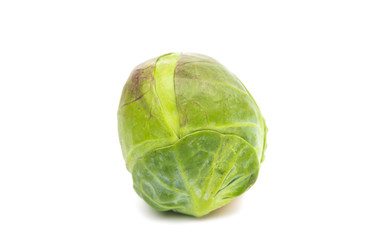 Brussels sprouts isolated