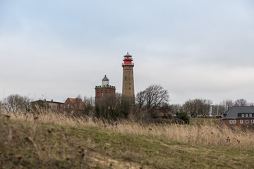 Fototapeta na wymiar Leuchtturm auf Rügen