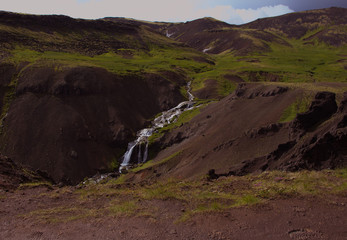 Wasserfall auf Island