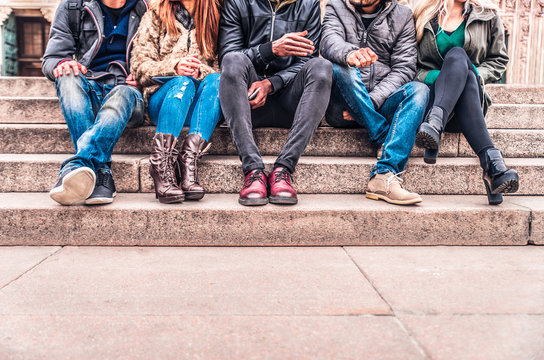 Group of friends - Powered by Adobe