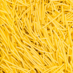 durum wheat semolina pasta filini close up