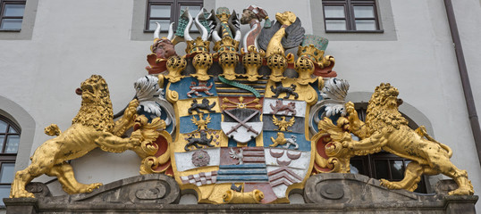 Wappen Torgau Schloss Hartenfels