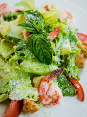 Fresh seafood salad