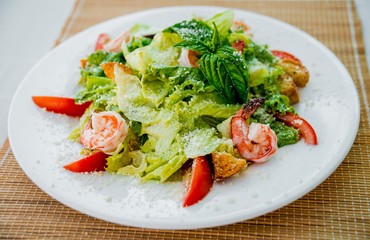 Fresh seafood salad