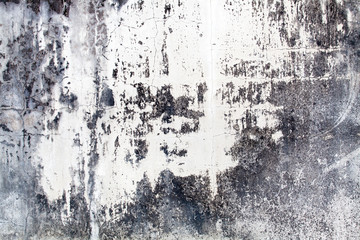 Old painted wall damage surface