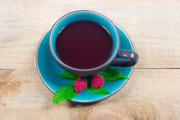 Tea raspberry - closeup.