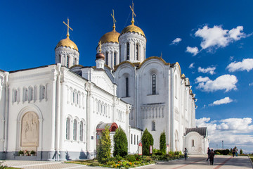 Fototapeta na wymiar Dormition Cathedral, Vladimir, Russia